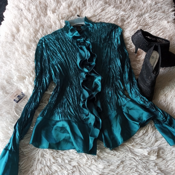 Sunny Taylor peplum blouse - Picture 1 of 5